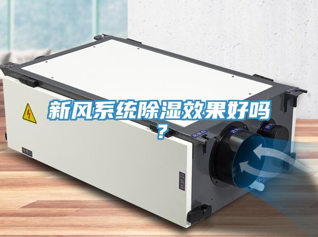 新風係統除濕效果好嗎？