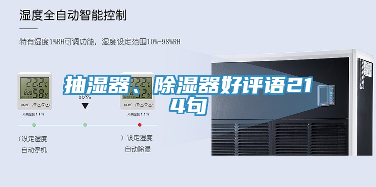 抽濕器、除濕器好評語214句