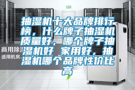 抽濕機十大品牌排行榜，什麽牌子抽濕機質量好，哪個牌子抽濕機好 家用好，抽濕機哪個品牌性價比高