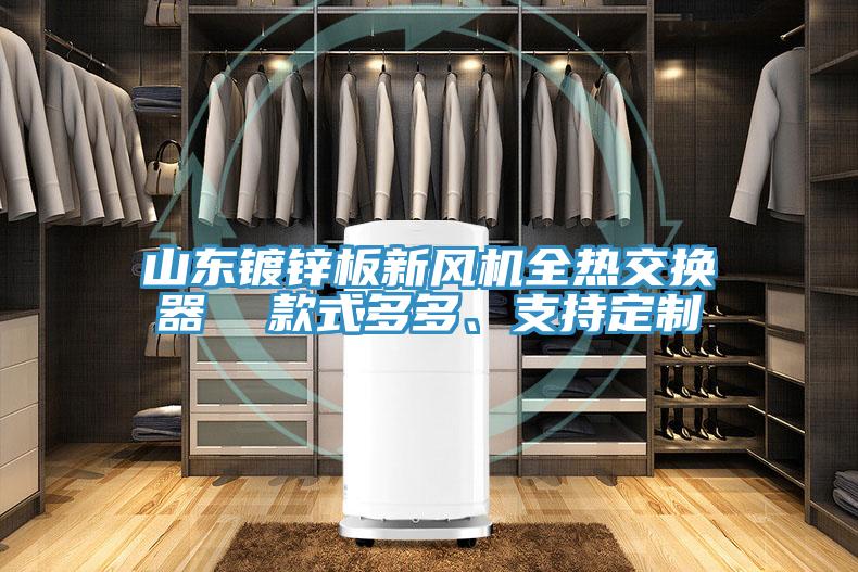 山東鍍鋅板新風機全熱交換器  款式多多、支持定製