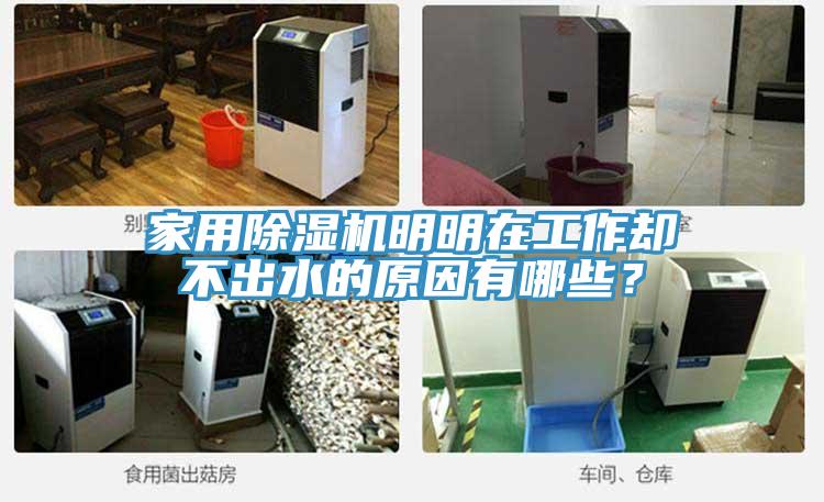 家用蘑菇视频网站明明在工作卻不出水的原因有哪些？
