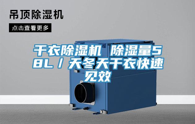 幹衣蘑菇视频网站 除濕量58L／天冬天幹衣快速見效