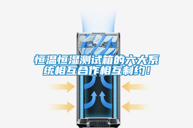恒溫恒濕測試箱的六大係統相互合作相互製約！