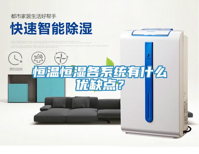 恒溫恒濕各係統有什麽優缺點？