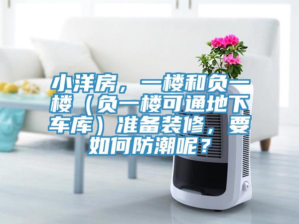 小洋房，一樓和負一樓（負一樓可通地下車庫）準備裝修，要如何防潮呢？