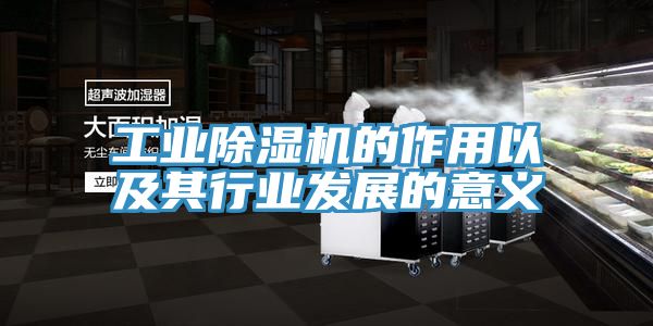 工業蘑菇视频网站的作用以及其行業發展的意義