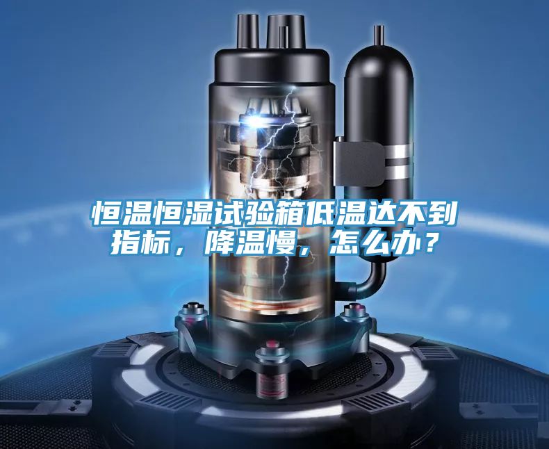恒溫恒濕試驗箱低溫達不到指標，降溫慢，怎麽辦？