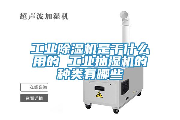 工業蘑菇视频网站是幹什麽用的 工業抽濕機的種類有哪些