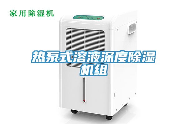 熱泵式溶液深度蘑菇视频网站組