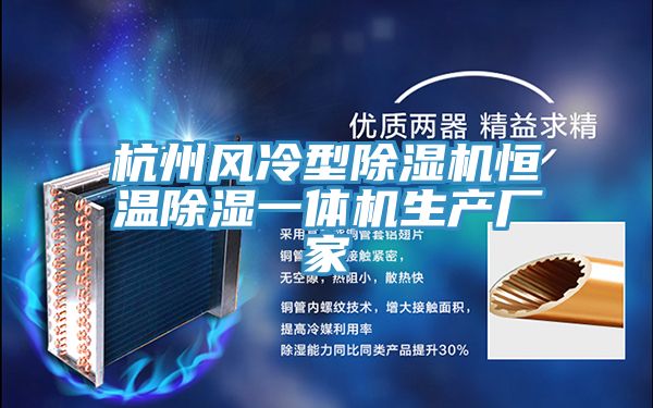 杭州風冷型蘑菇视频网站恒溫除濕一體機生產廠家