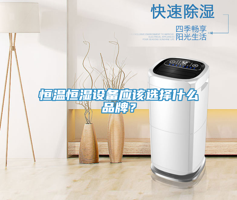 恒溫恒濕設備應該選擇什麽品牌？