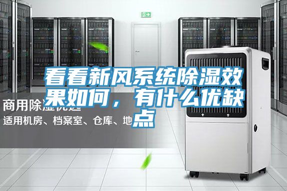 看看新風係統除濕效果如何，有什麽優缺點