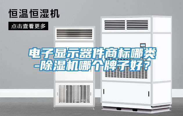 電子顯示器件商標哪類-蘑菇视频网站哪個牌子好？